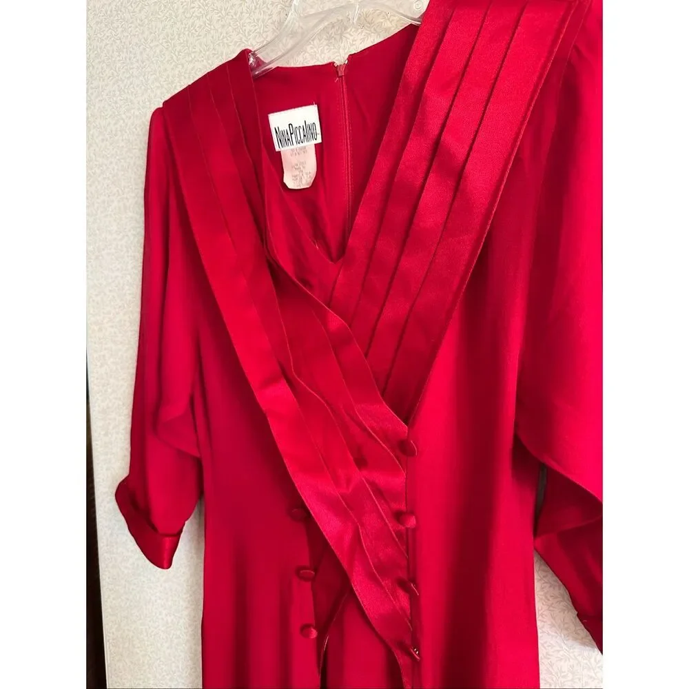 Vintage Nina Piccalino midi dress